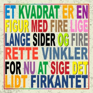 Et kvadrat