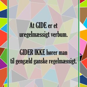 Gider ikke