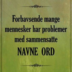 Sammensatte navneord