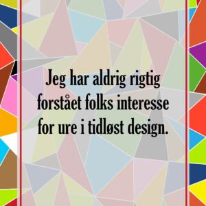 Tidløst design