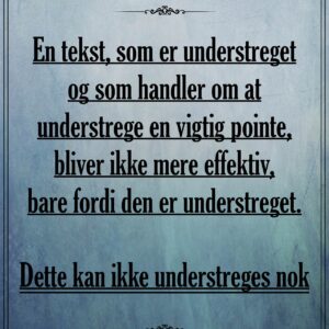 Understrege